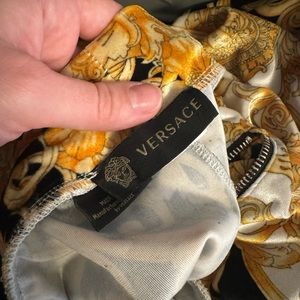 Versace Baroque Print Scarf